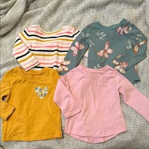 Bundle to 2T long sleeve shirts